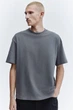 Футболка H&M Loose Fit сірий 1309319012 XL - зображення 2