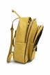 Рюкзак городской из экокожи с пайетками Zip-Zip 025 (32×25×10 см) горчичный - изображение 4