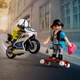 Zestaw zabawek Playmobil City Action Pościg motocyklowy 17 elementów 72079 (4008789720795) - obraz 5