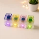 Антистресс кликер со световым эффектом на 4 клавиши Fidget Clicker LED разноцветный - изображение 3