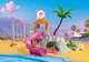 Zestaw zabawek Playmobil Barbie Kawiarnia na plaży 136 elementów 72121 (4008789721211) - obraz 4