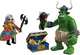 Zestaw zabawek Playmobil Knights Troll ze skarbem rycerzy herbu Lew 23 elementy 72116 (4008789721167) - obraz 2