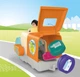 Klocki Playmobil Junior śmieciarka do sortowania odpadów 5 elementów (71774) (4008789717740) - obraz 7