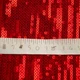 Тканина трикотаж паєтки 140 см 195 гр/м2, для вечірніх суконь, костюмів, спідниць та сценічного одягу червона м.п. - зображення 5
