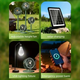 Вентилятор настольный/напольный Solar Floor Fan S39 4 в 1 с аккумулятором 4000 мАч, лампа, 5 скоростей, солнечная панель Green - изображение 3