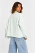 Джинсовка женская однотонная мятного цвета Fashion размер 42-46 (216310) - изображение 3