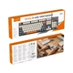 Проводная клавиатура HOCO GM61 Murphy 3-color (Ukrainian version) 104 клавиши, Star gray - изображение 2