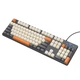 Проводная клавиатура HOCO GM61 Murphy 3-color (Ukrainian version) 104 клавиши, Star gray - изображение 3