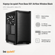 Корпус для ПК be quiet! Pure Base 501 Airflow Window Midi-Tower без БП ATX/MicroATX/Mini-ITX Black (BGW74) - изображение 1