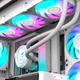 Комплект вентиляторів для корпусу Gigabyte Aorus EZ Chain Fan 120 Ice PWM 3 шт 120 мм 2000 об/хв White (GP-ECFAN1203 ICE) - зображення 8