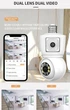 Камера PTZ-Lamp Wi-Fi 4MP с ночным видением, установка в патрон E27 Y3 - изображение 4