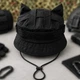 Панама Котон тактична маскувальна Чорна з Вушками р.56-62 - зображення 1