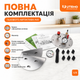 Автоклав бытовой A40 газовый под наружный нагрев, стерилизатор для домашнего консервирования мяса, тушенки, рыбных консервов, овощей и компотов - изображение 5