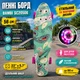 Скейт «Пенни-борд» Bambi SC20506 с светящимися колесами, 56 см, полиуретан - изображение 1