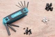 Набір складних шестигранних ключів Libraton 8-в-1 Hex Allen Key Set 1.5–8 мм, CR-V сталь - зображення 2
