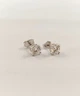 Серебряные серьги-пуссеты с муассанитом 2-1,6 ct 6 мм (Арт.219100/1) - изображение 5