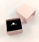 Срібна каблучка з муасанітом 1,0 ct. 6,5 мм 19 розмір, Сертифікат (219157963) - зображення 7