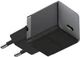 Сетевое зарядное устройство Baseus Palm Fast Charger 1Type-C Power Delivery 30W EU + кабель Type-C to Type-C 60W 20V/3A 1 м (P10111605113-01) Black - изображение 5