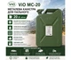 Канистра для топлива ViO 20L, металлическая, зеленая - изображение 1