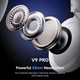 Беспроводные игровые наушники MCHOSE V9 Pro White / Bluetooth и 2.4G для ПК, PS, Switch, телефона - изображение 4