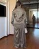 Жіночий костюм шовковий сорочка та штани Золоті соти Maybel L/XL 513/1 (4162_2) - зображення 3