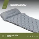 Надувний матрац KADVA Laro 190×63×6 190×63×6 Сірий D2NX9N6D0B - изображение 5