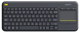 Клавіатура Logitech K400 Plus Touch Wireless UA Black (920-007145) - изображение 1
