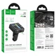 FM-трансмітер Hoco E89 (Type-C PD30W+USB-A 15W) (Bluetooth 5.4 \ колір чорний) - зображення 2