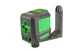 Рівень лазерний MASTERTOOL 30 м ±0.3 мм/м H110°/V110° ±4° GREEN/510 нм клас II IP54 ААх2 сумка 30-1901 - изображение 17