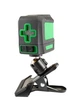 Рівень лазерний MASTERTOOL 30 м ±0.3 мм/м H110°/V110° ±4° GREEN/510 нм клас II IP54 ААх2 сумка 30-1901 - изображение 20