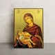 Икона Божией Матери Млекопитательница 14 × 19 см - изображение 1