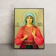 Именная икона Святая Злата Могленская (Болгарская) 14 × 19 см - изображение 1