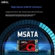 SSD диск GEIL M3P 512GB mSATA SATAIII 3D NAND - изображение 4