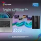 SSD диск ADATA SD810 500GB USB 3.2 Gen2x2 Type-C - изображение 2