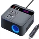 Автомобильный адаптер в прикуриватель 12/24V с USB портами и цифровым дисплеем - изображение 1