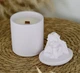 Аромасвічка CUPID SANTAL LAVENDER 100% WOOD WAX 165g 35h Гранд Презент NAC 1103 - изображение 1