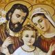 Ікона з бурштину Святе Сімейство і-109 Гранд Презент 20*30 - изображение 7