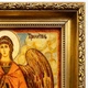 Ікона з бурштину Ангел Охоронець і-121 Гранд Презент 15*20 - изображение 4