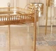 Винтажный кофейный столик из металла с зеркальной столешницей 81057 Гранд Презент 81057 - изображение 6