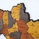 Карта України настінна 3D об'ємна англійською з синьою підсвіткою (220В) в коробці 143*100 см Гранд Презент 17ССАнгл - зображення 5