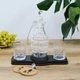 Декантер "Граната" набір графін та 2 склянки для віскі - VIP подарунок для побратима Гранд Презент GP241206 - изображение 2