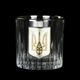 Набір стаканів "Тризуб" (6 шт) кришталь, золото, срібло Boss Crystal GPB6TRY2PG - изображение 8