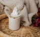Аромасвічка CUPID SANTAL WHITE 100% WOOD WAX 165g 35h Гранд Презент NAC 1035W - изображение 1