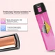 Термопляшка LOCK&LOCK з кнопкою 390 мл White - зображення 4