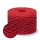 Бавовняний шнур для макраме 3 мм, червоний № 33, Candy-yarn — для плетіння, сумок, припинд та декору, 200 г/100 м - зображення 1