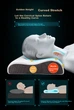 Подушка NOYOKE ортопедическая для шеи с эффектом памяти Memory foam 50х30х8 см - изображение 9