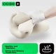 Комплект подушок в авто CICIDO для шиї та попереку, плюш Delicate-plush, ергономічний дизайн Gray - зображення 8