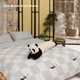 Подушка-обнімашка фігурна TBH Panda Long Body Pillow 22х115 см поліестер White/Black - зображення 3