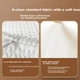 Подушка JD Shufu Lei Luxury Tra Lei Латекс Анатомическая 93% латекс 60х40х12/10 см White - изображение 6