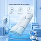 Подушка Jingdong Jingzao Ортопедическая с полиэтиленовой трубкой Регулируемая Мягкая 60х40 см White - изображение 5